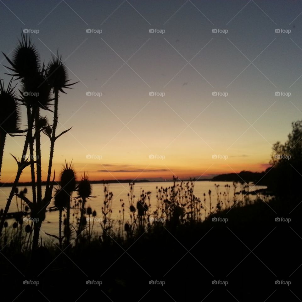 Sunset on the Niagara