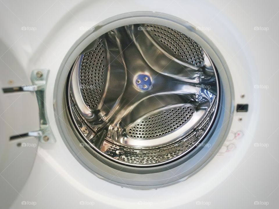 Door of the centrifuge of the washing machine