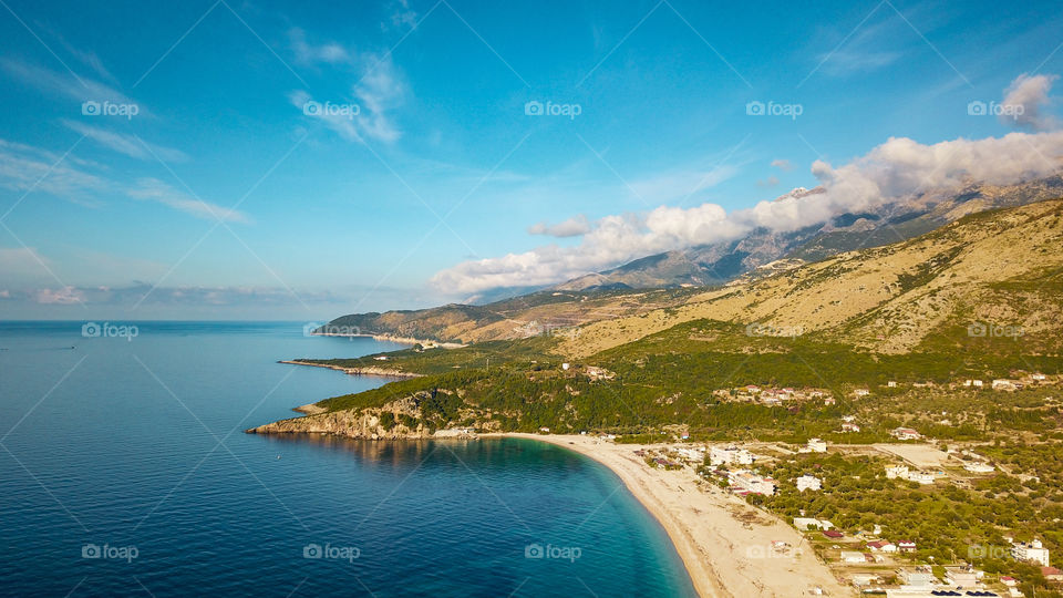 beautiful landscape in Albania