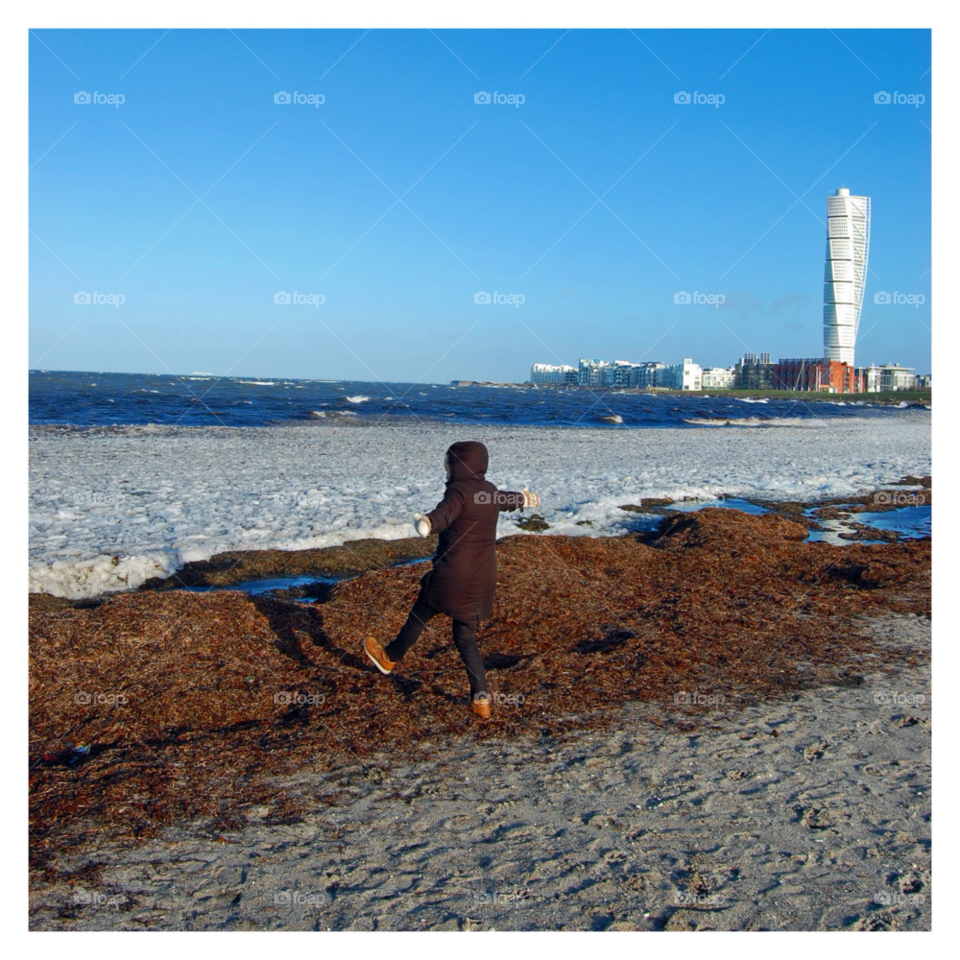 malmö sweden malmö storm turning torso by NinniHL