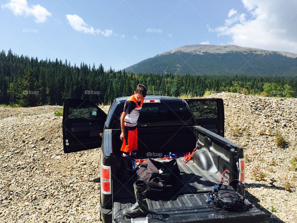 Getting ready for riding 😀