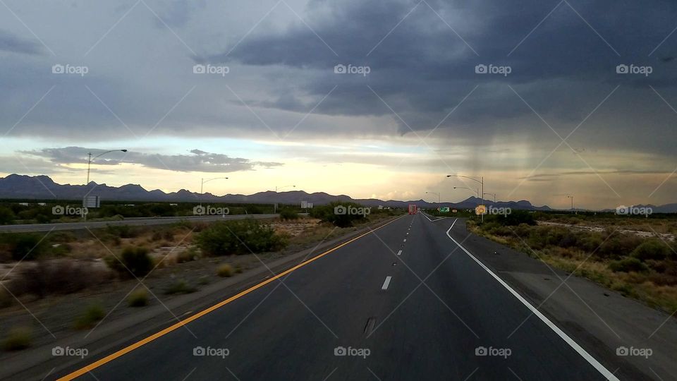 weird little pop-up storm in Arizona