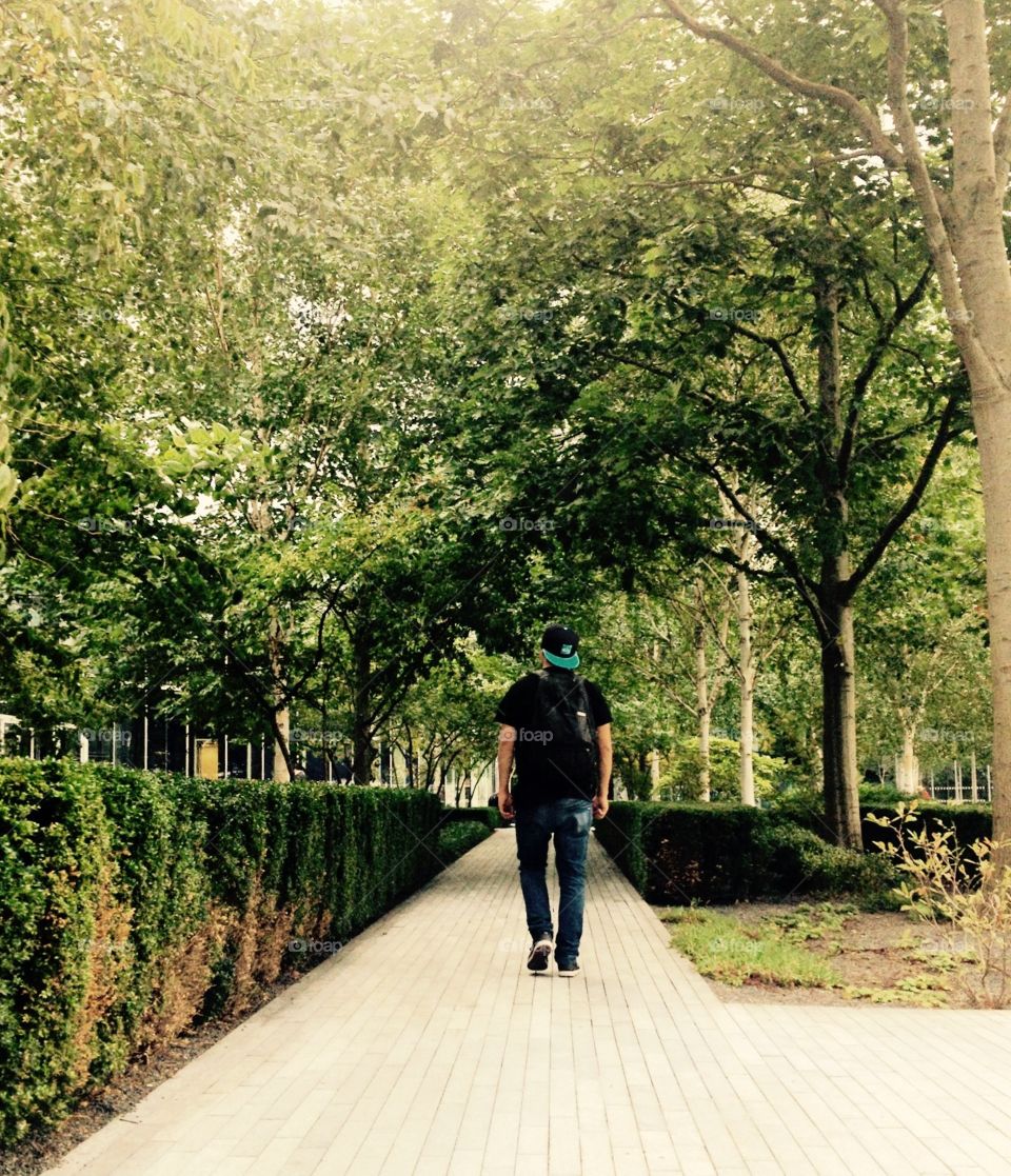 Wondering the streets