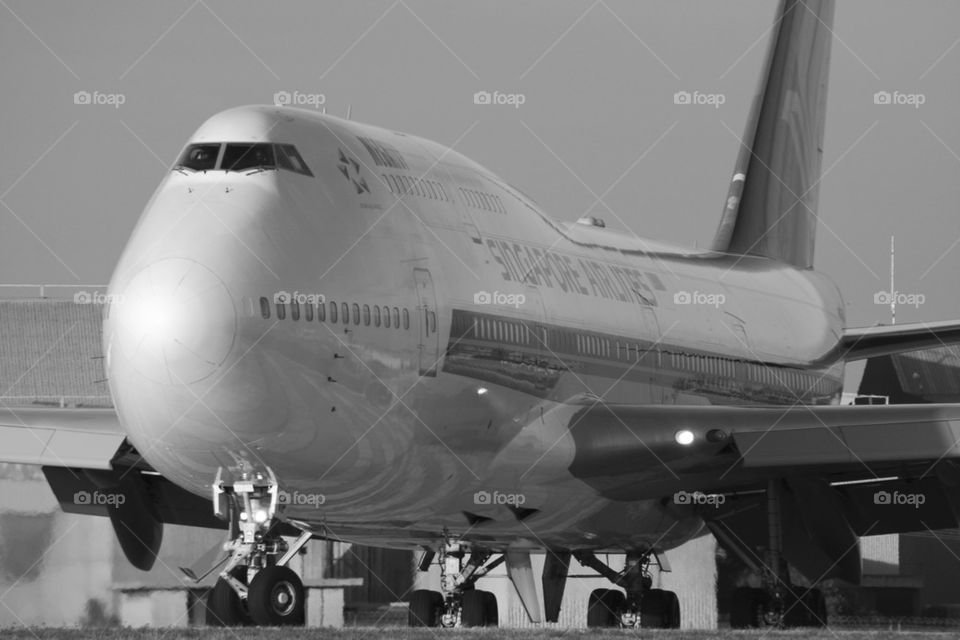 SINGAPORE AIRLINES SQ B747-400 MEL MELBOURNE AUSTRALIA