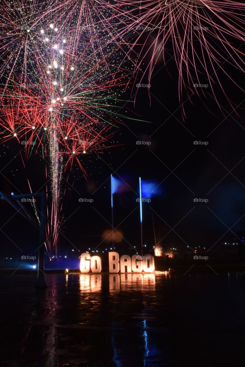 Fireworks Lights of Bago