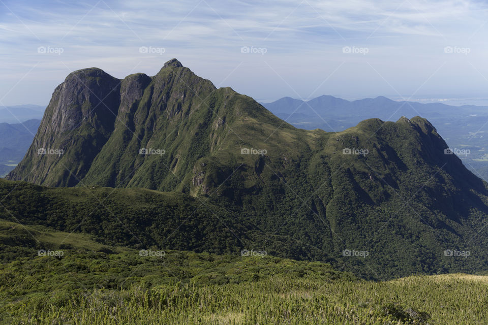Nature of Brazil - Pico Parana - The highest mountain in southern Brazil.