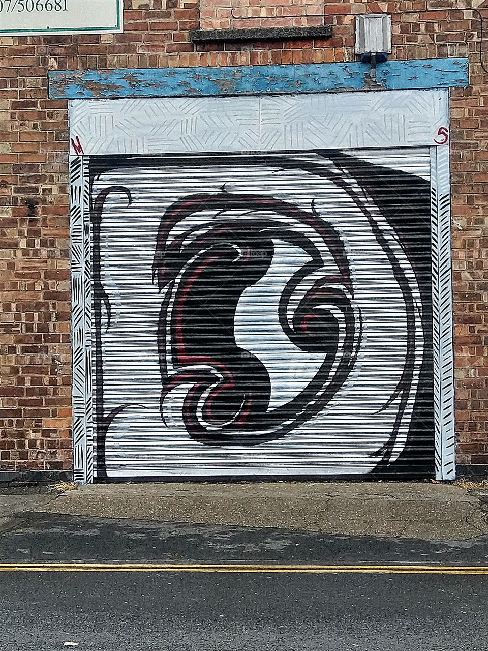 graffiti "D"