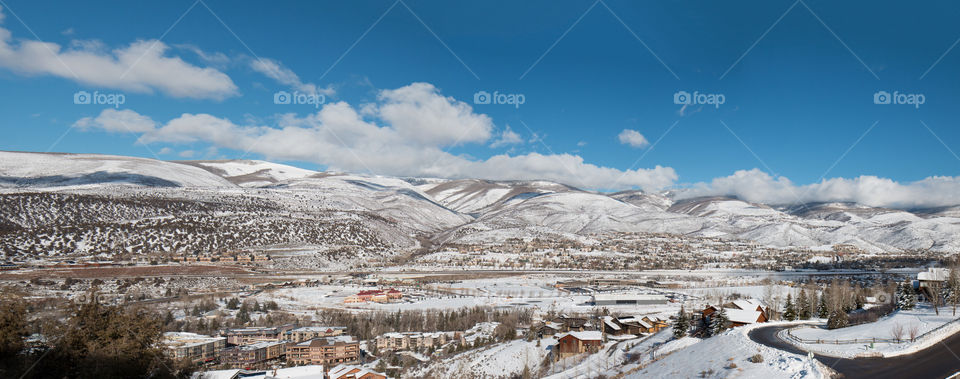 Colorado panorama of Edwards