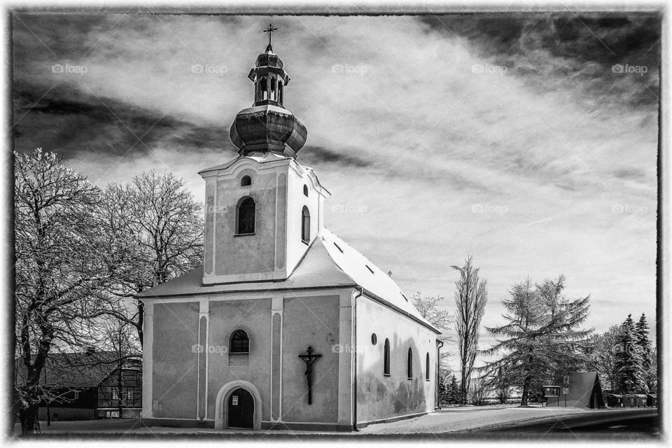 Church Křímov Czech Republic