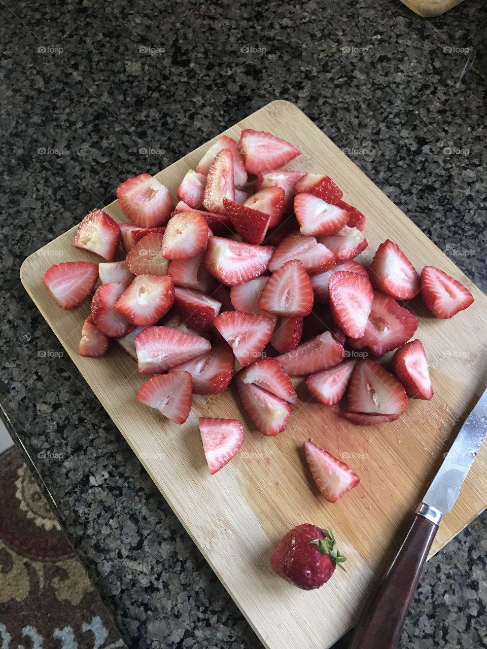 Summer strawberries