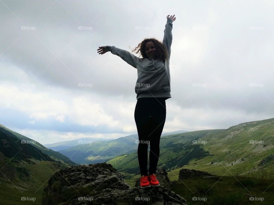 happiness above the mountains