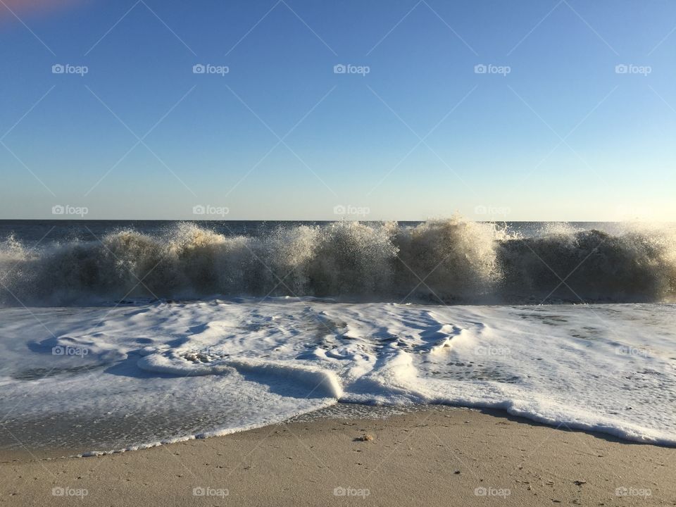 Rough waves
Cape May, NJ