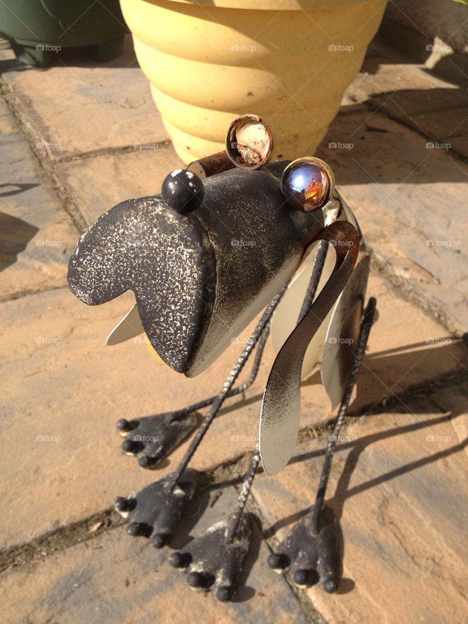 spring garden united kingdom dog by tanushri123