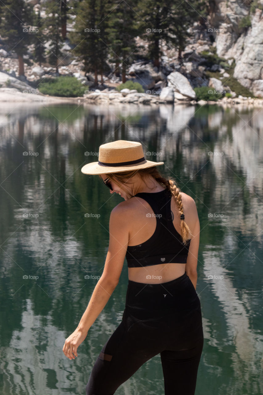 Water, Outdoors, Woman, Nature, Summer