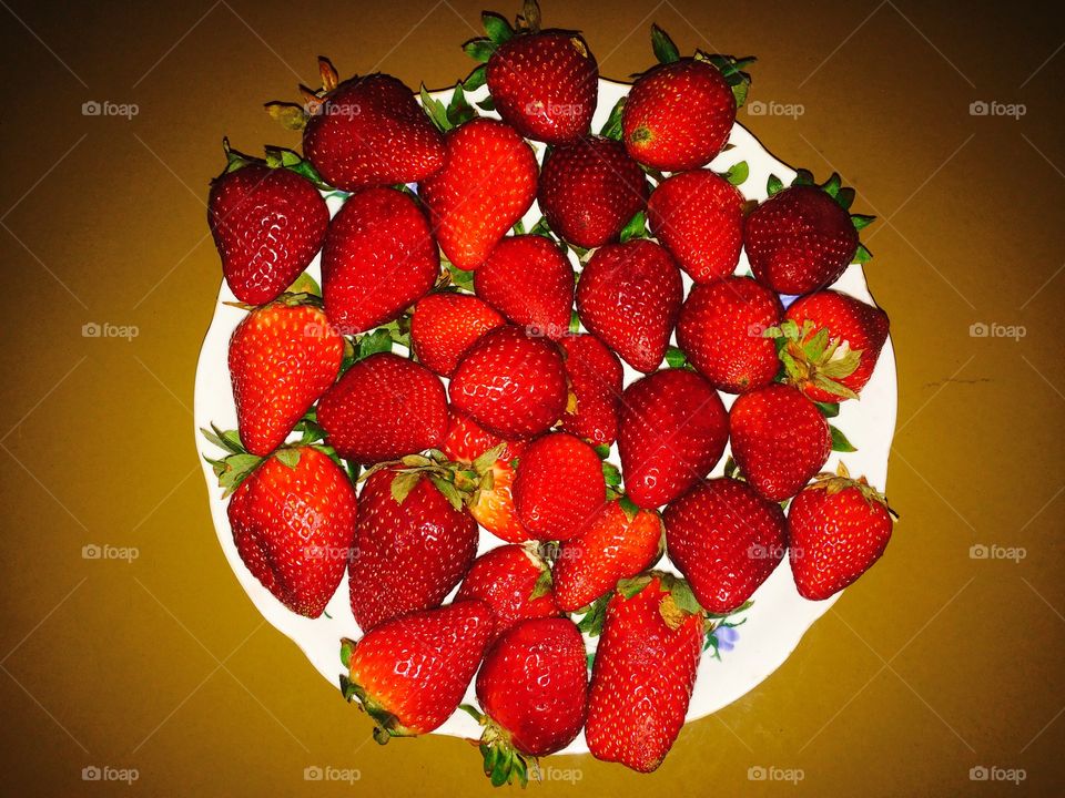 Strawberry is a fruit of love