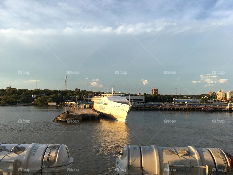 River and boat