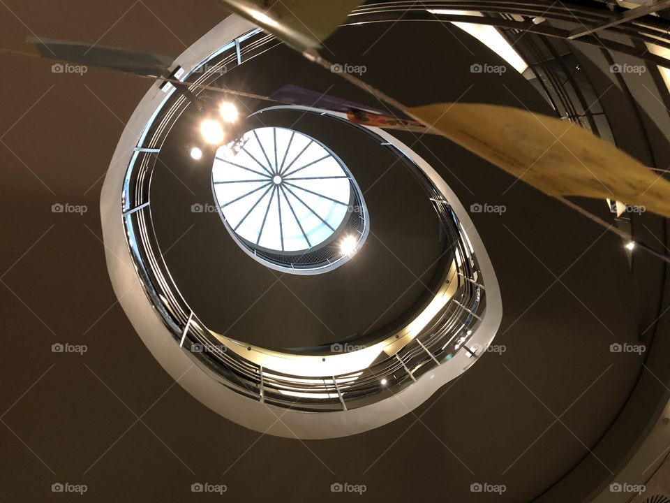 Spiral atrium Rubin museum Nyc 