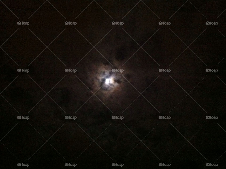 sky cloud moon luna by itorino