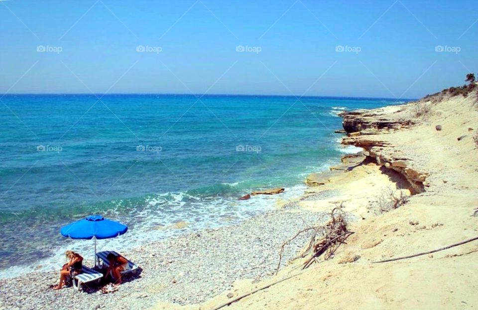 beach people summer sea by merethe