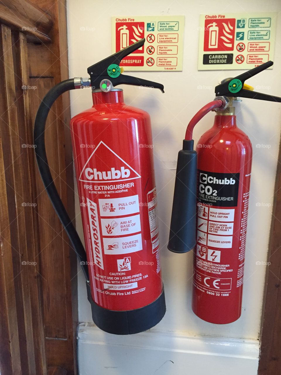 Fire extinguishers 