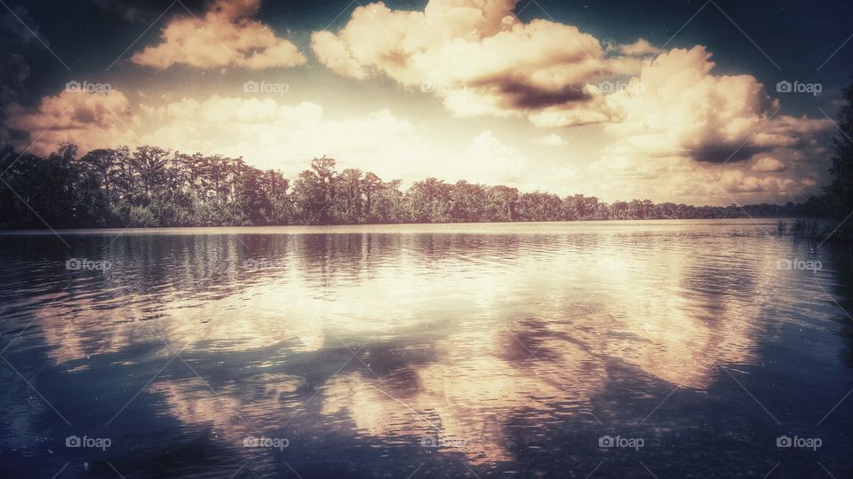 Water, Lake, Reflection, Landscape, No Person