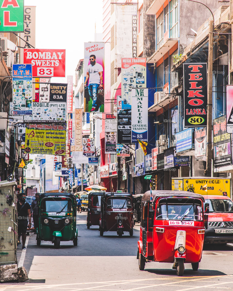 Pettah Market, Colombo. Sri Lanka