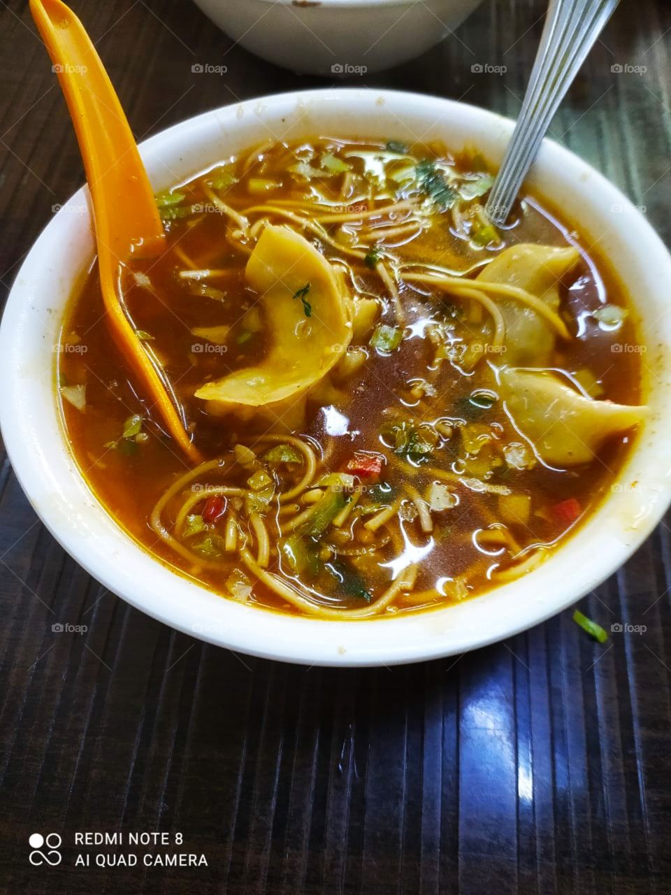 Thukpa is a Tibetan noodle soup, which originated in the eastern part of Tibet. Amdo thukpa (especially thenthuk) is a famous variant amongst the Tibetans and the people of Nepal. The dish i
