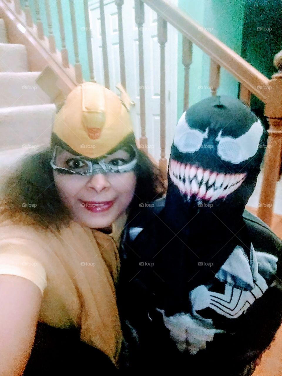 Trick or treat fun 😉 It's fun not only for kids but also for adults who wants to have fun like kids 😜