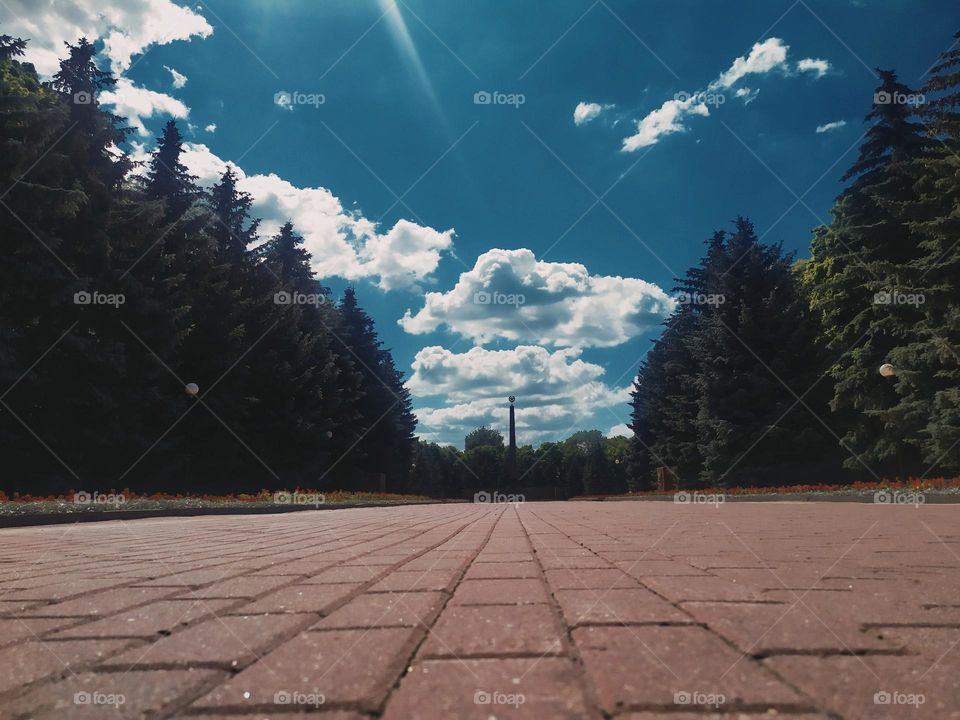 park dedicated to the second world war