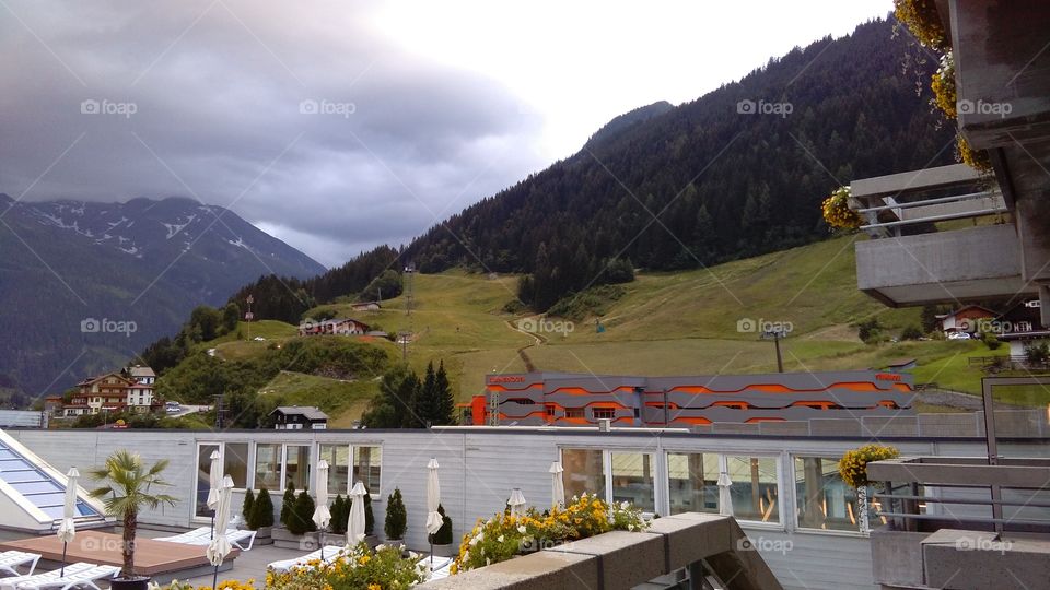 Bad Gastein, Austria, landscape, mountains, hills, hill, forest