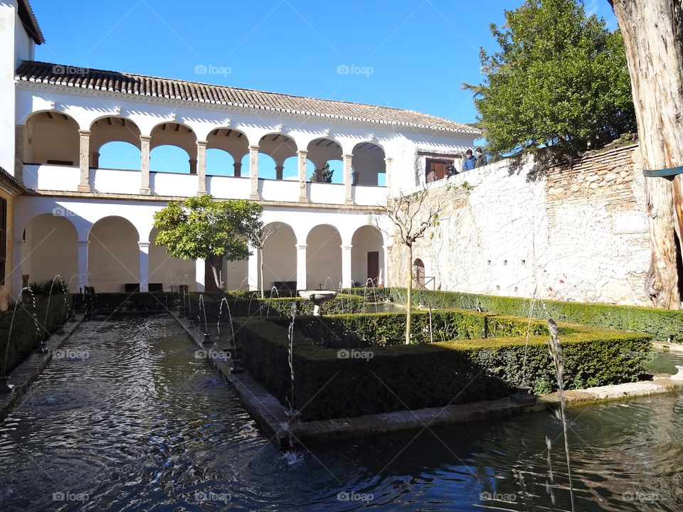 Alhambra in Granada, Spain