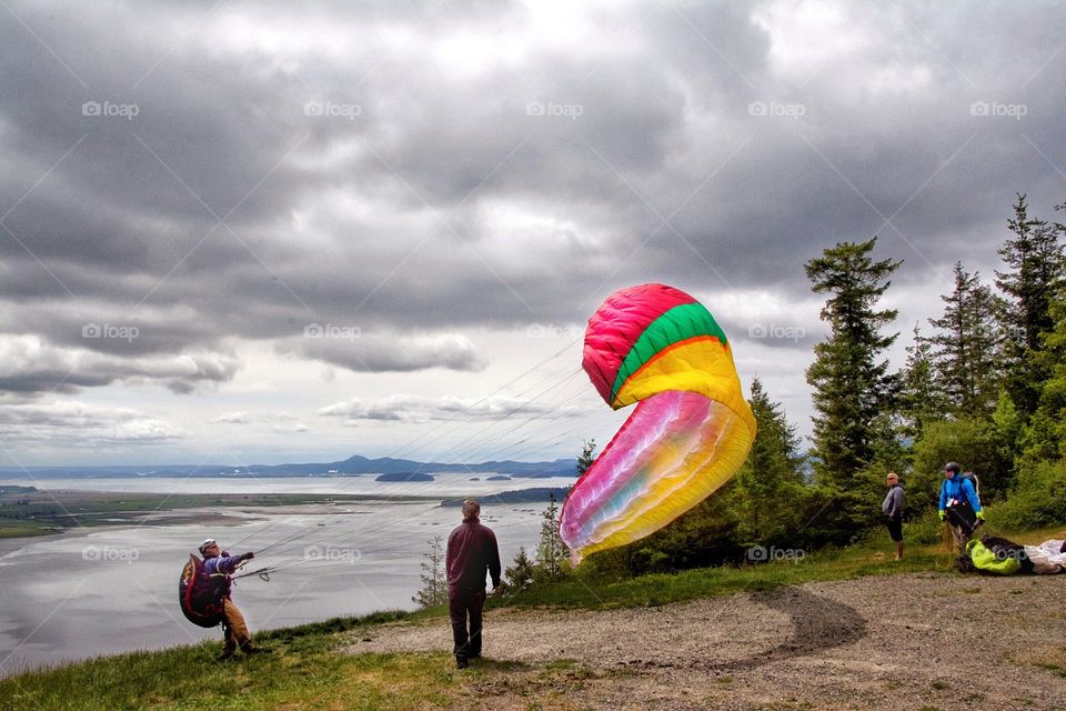 Paragliding