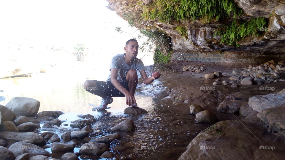 Enjoy water in the Sus River: