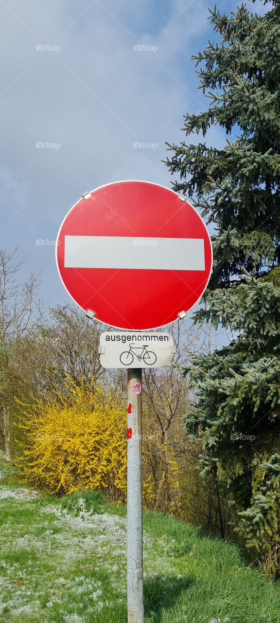 Straßenschild