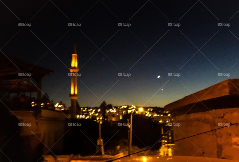 Travel to Cappadocia. Goreme night