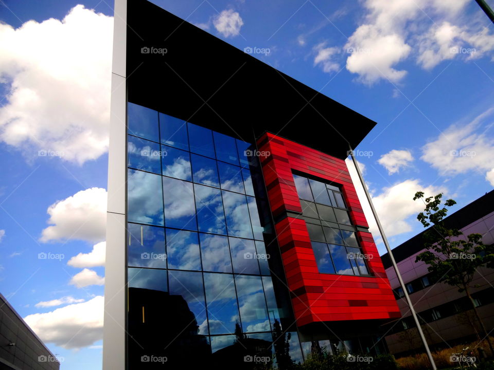 modern architecture. Modern architecture in Nottingham, UK