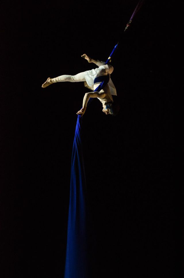 dancing in the air