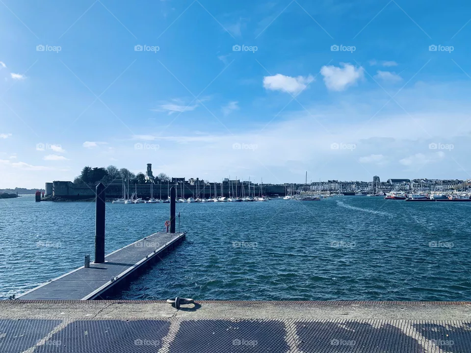 Concarneau is a town In south of Finistère, in Brittany (France) known for its walled town and dynamic fishing port