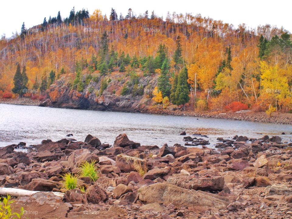 Shoreline at Split Rock