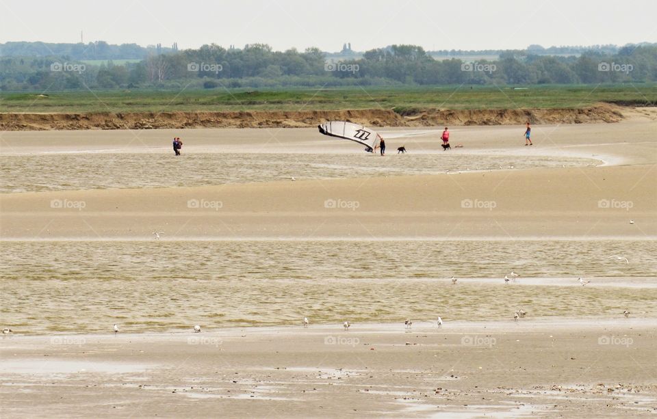 At the seaside