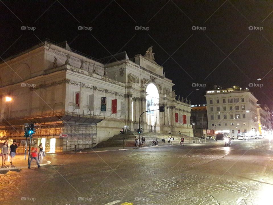 Rome by Evening