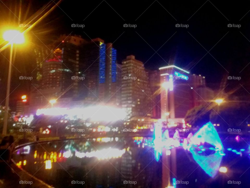 City Lights in the Night in Macau
#AmazingView