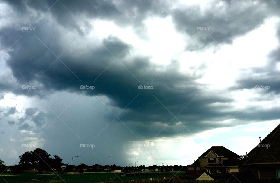 Storm, Landscape, Sky, Sunset, Rain