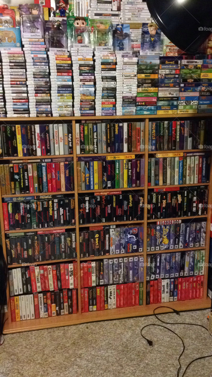 My complete video game collection.
