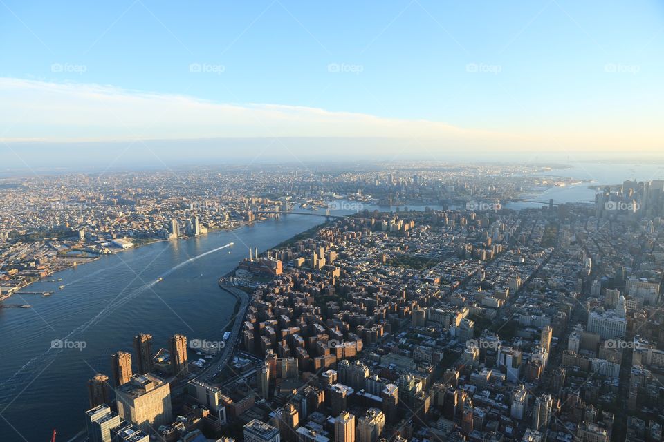 Sky high over my recent trip to New York City 