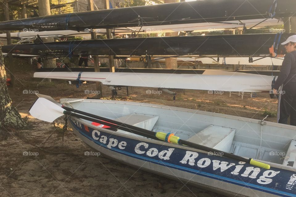 Cape Cod rowing team. 