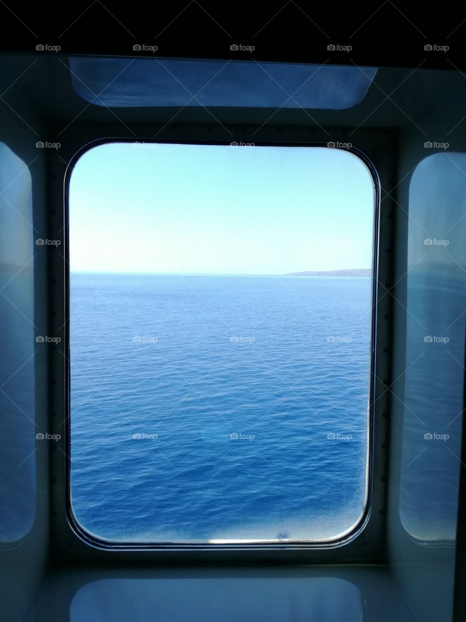 Ship view to the ocean
