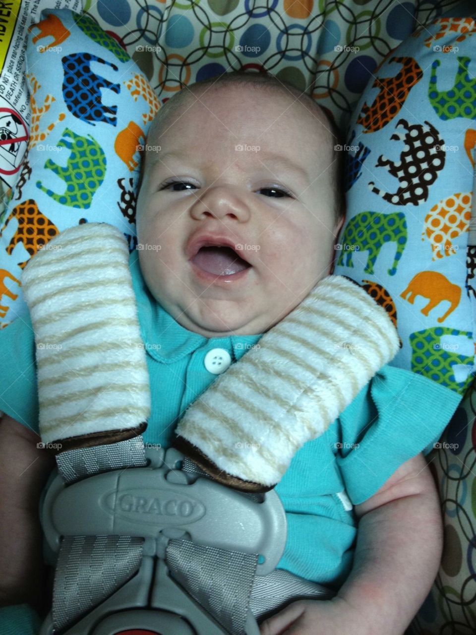 Baby Liam always so happy