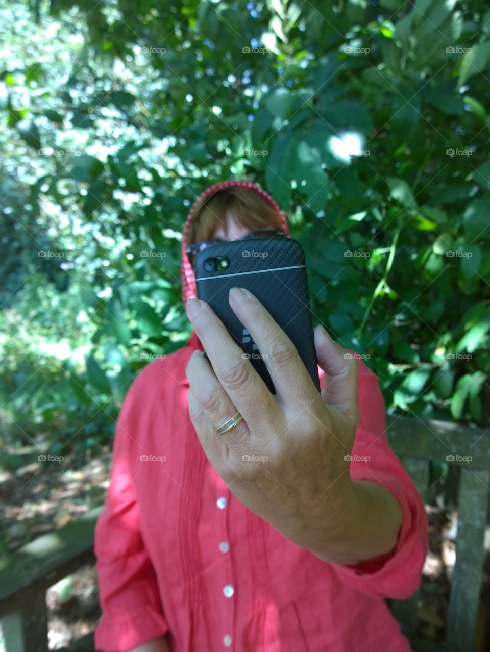 Woman . Smartphone