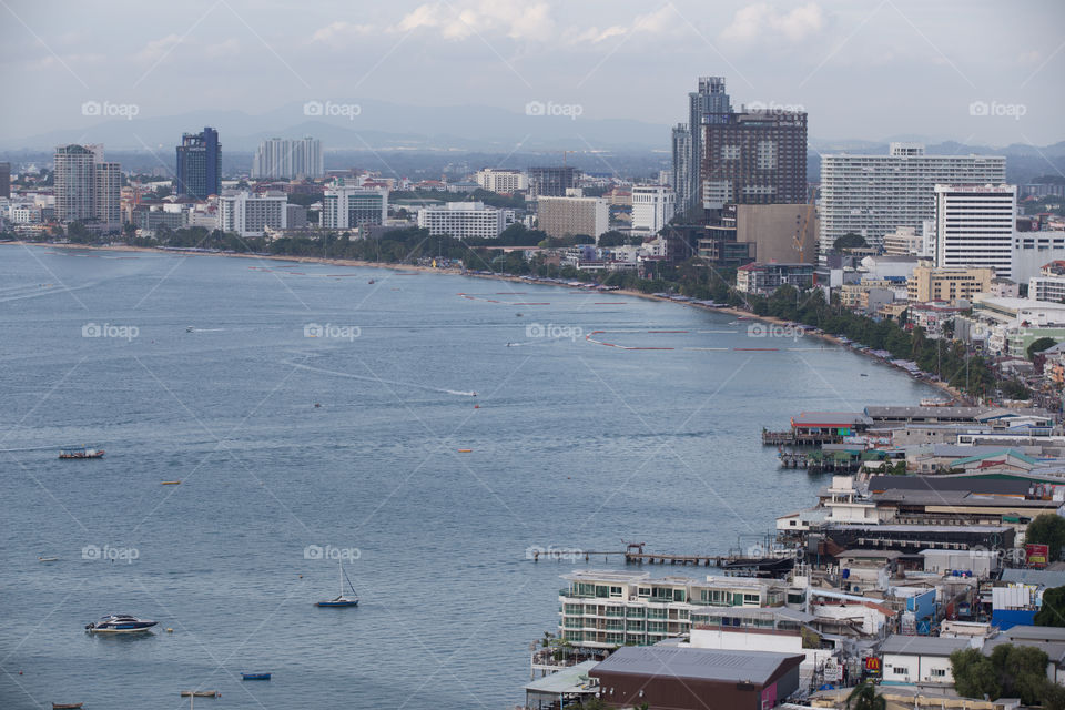 Sea port in Thailand 